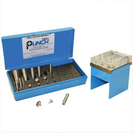 Precision Brand Complete Tru Punch Punch& Die Set 605-40110